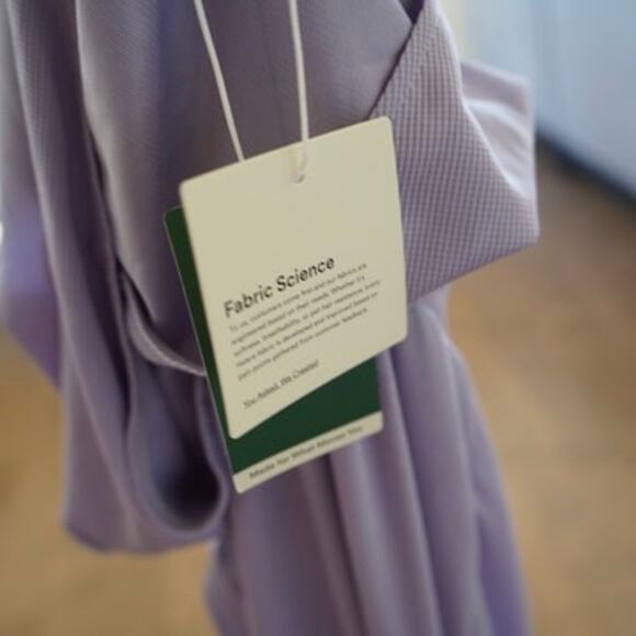 Halara V Neck Short Sleeve Wide Leg Waffle Jumpsuit Purple Womens Size Medium - Picture 12 of 12